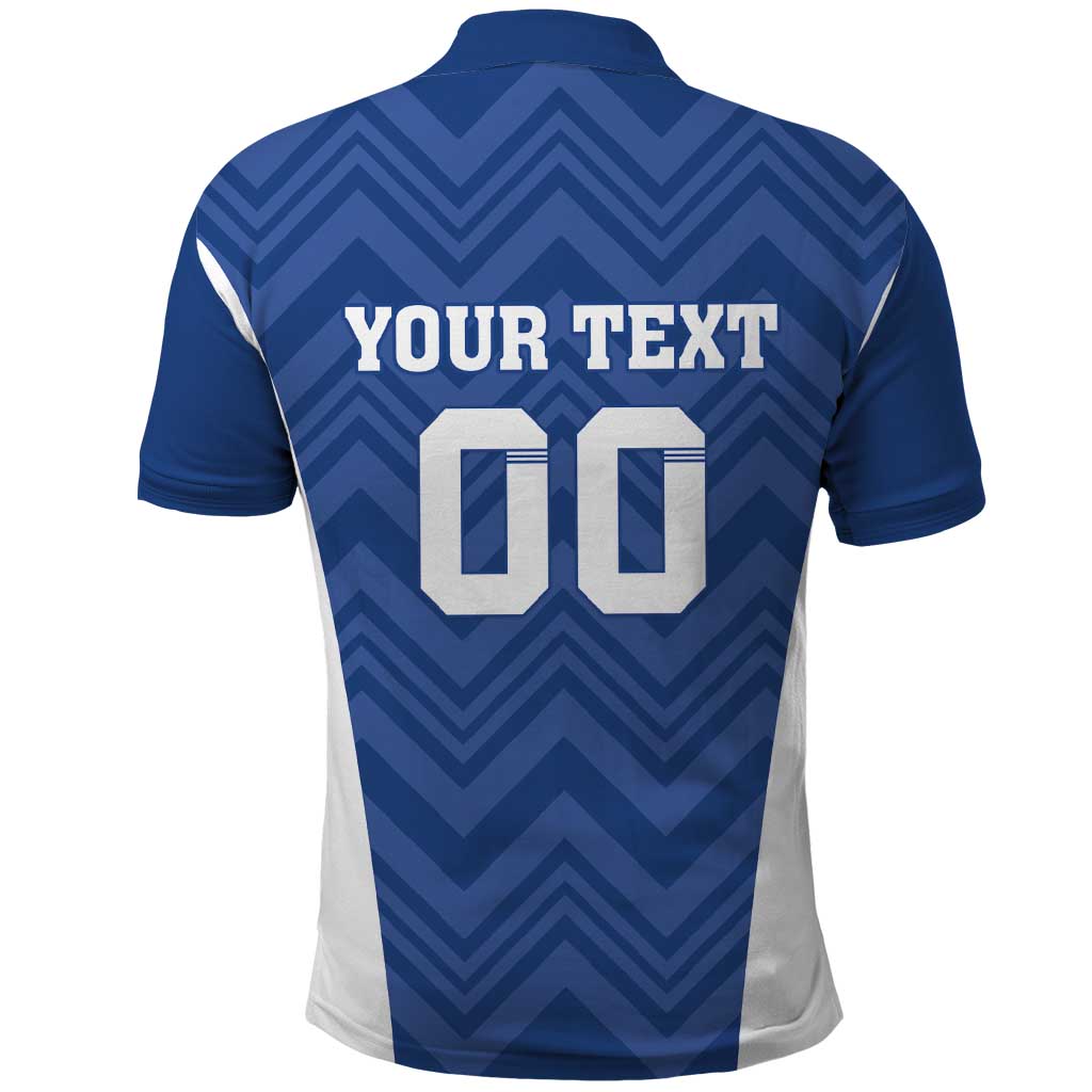 Custom Estonia Football Polo Shirt Eesti Jalgpallikoondis LT18