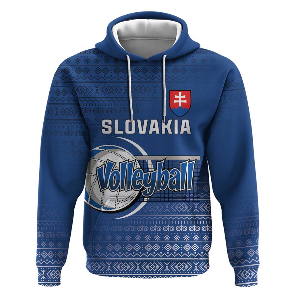 Custom Slovakia Volleyball Hoodie Come On Repre LT18