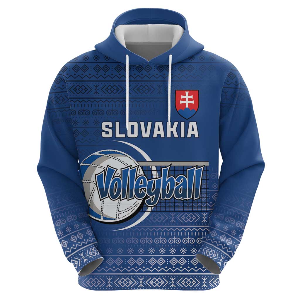 Custom Slovakia Volleyball Hoodie Come On Repre LT18