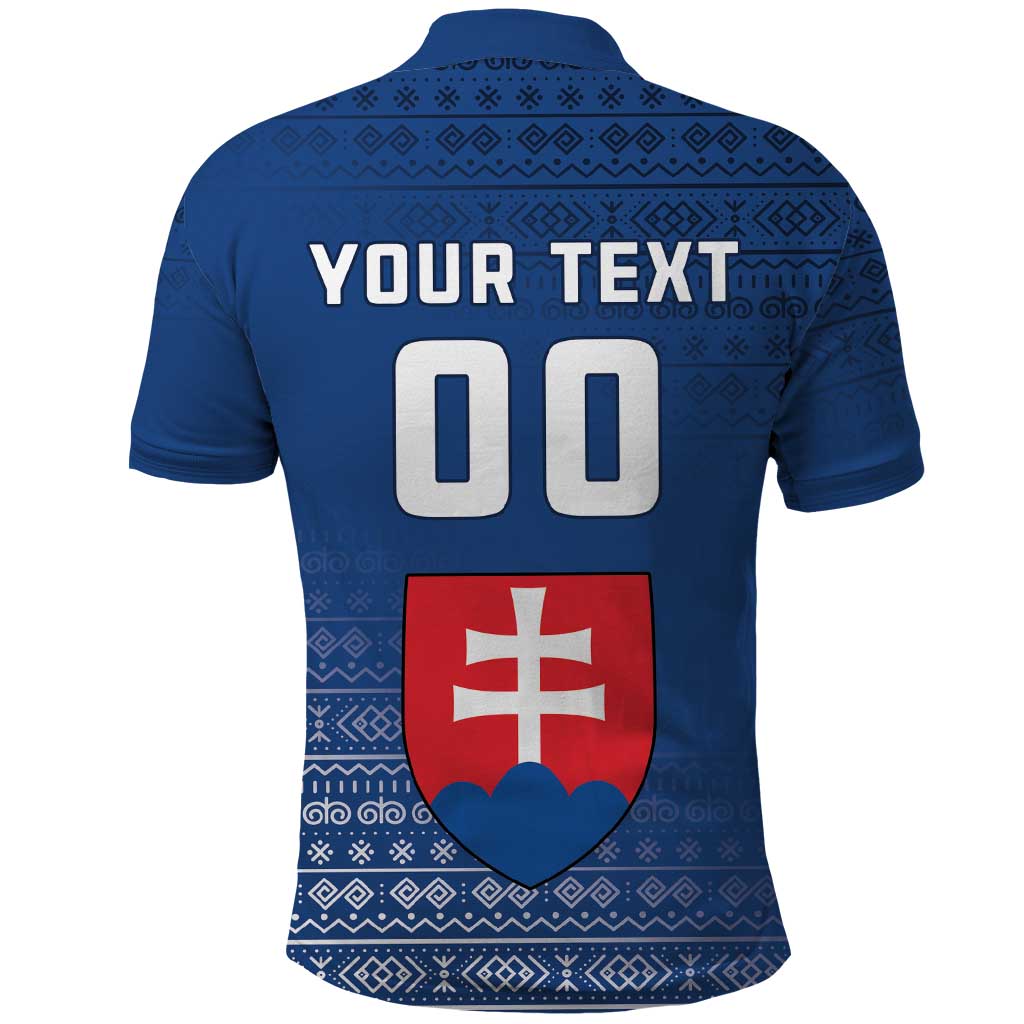 Custom Slovakia Volleyball Polo Shirt Come On Repre LT18
