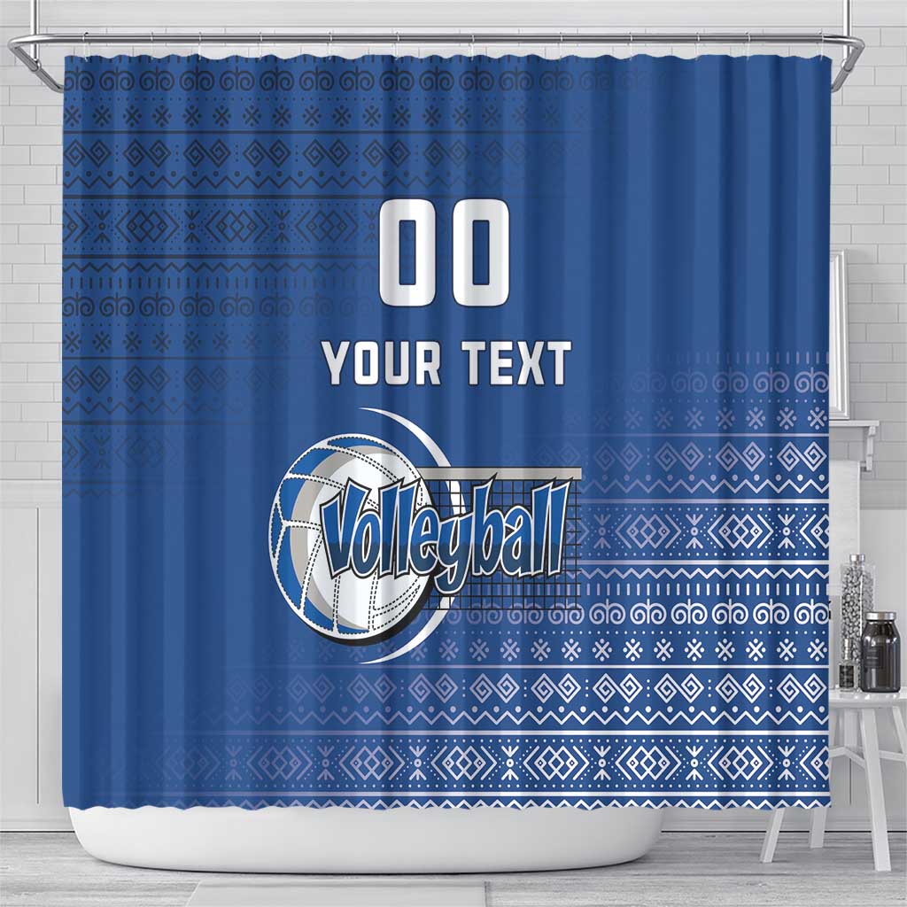 Custom Slovakia Volleyball Shower Curtain Come On Repre LT18