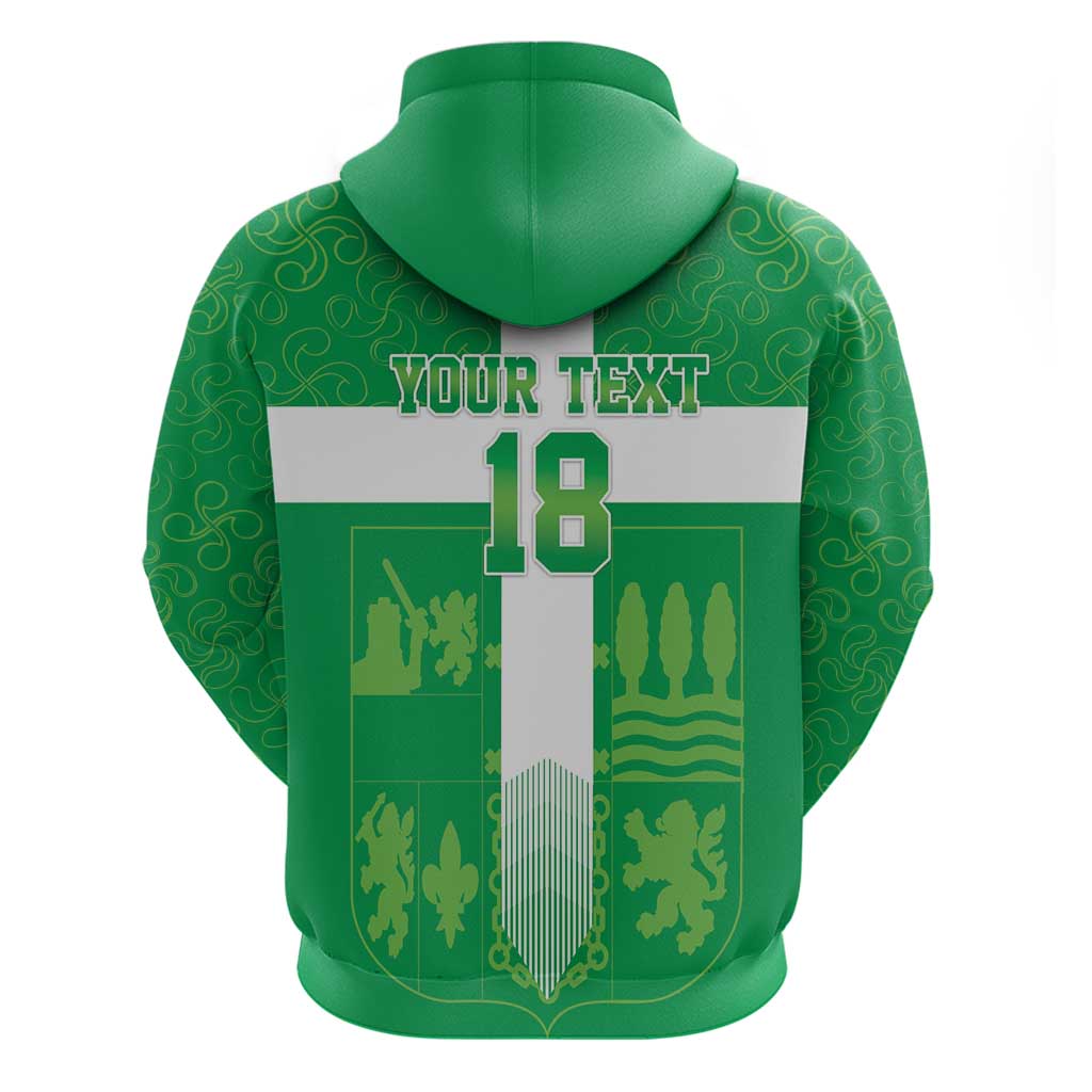 Custom Basque Euskadi Football Hoodie Euskal Selekzioa Go Champion LT18
