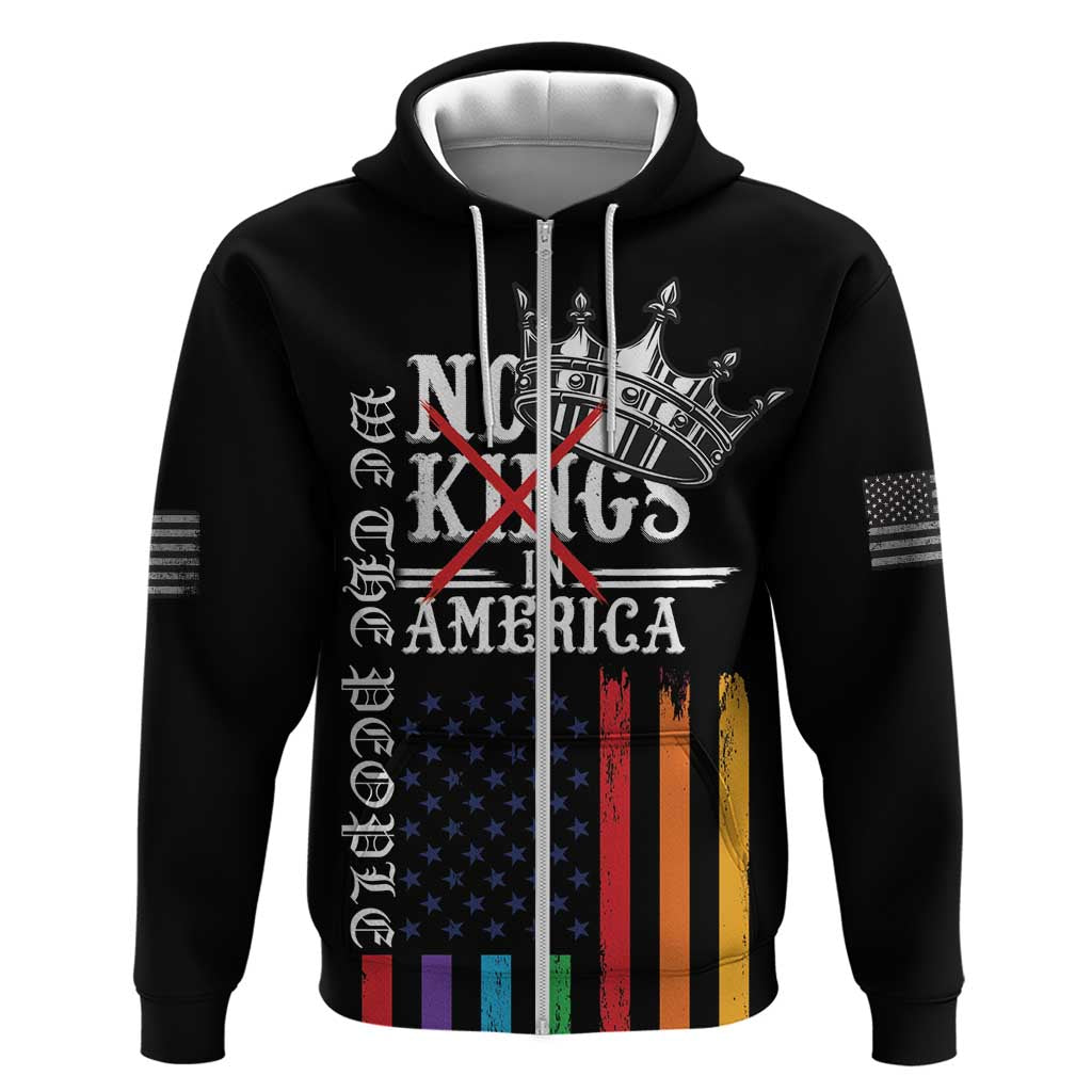 No Kings In America LGBT Hoodie We the People Say No LT18