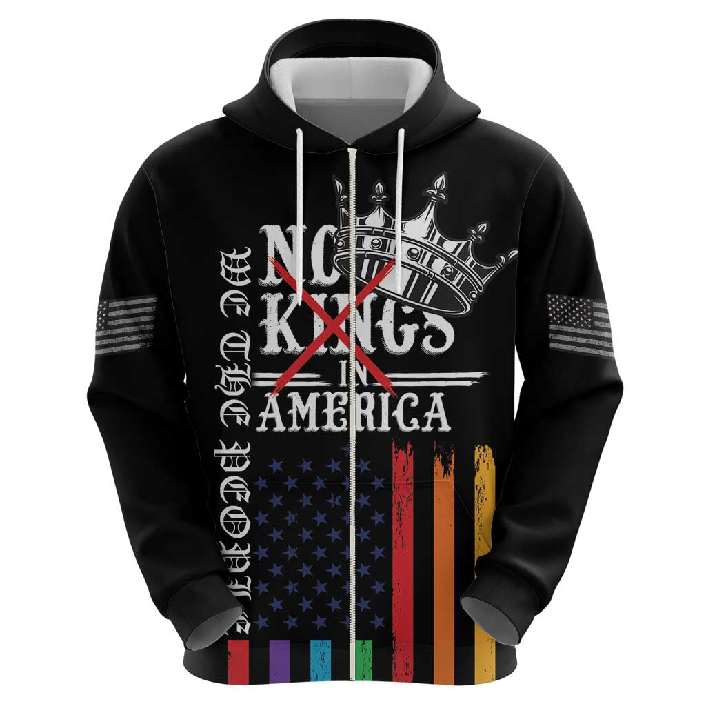 No Kings In America LGBT Hoodie We the People Say No LT18