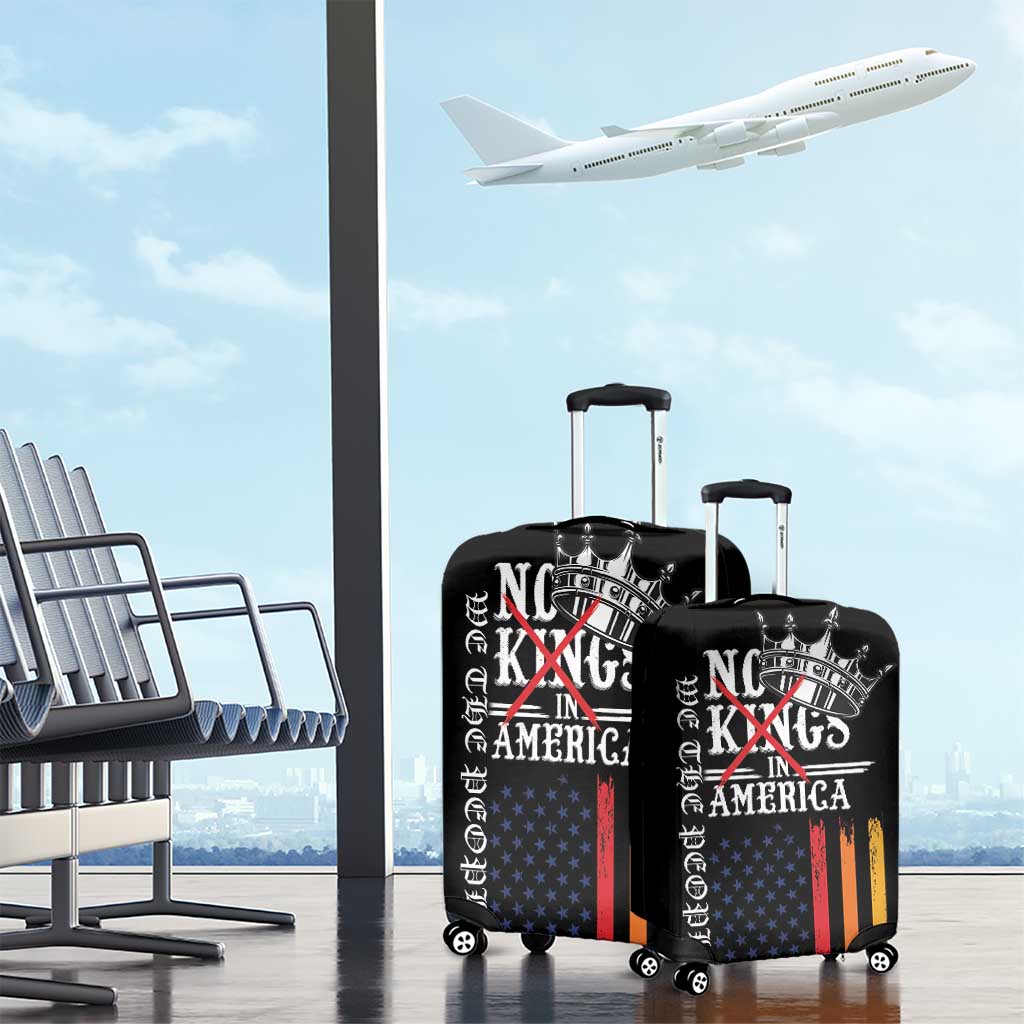 No Kings In America LGBT Luggage Cover We the People Say No LT18