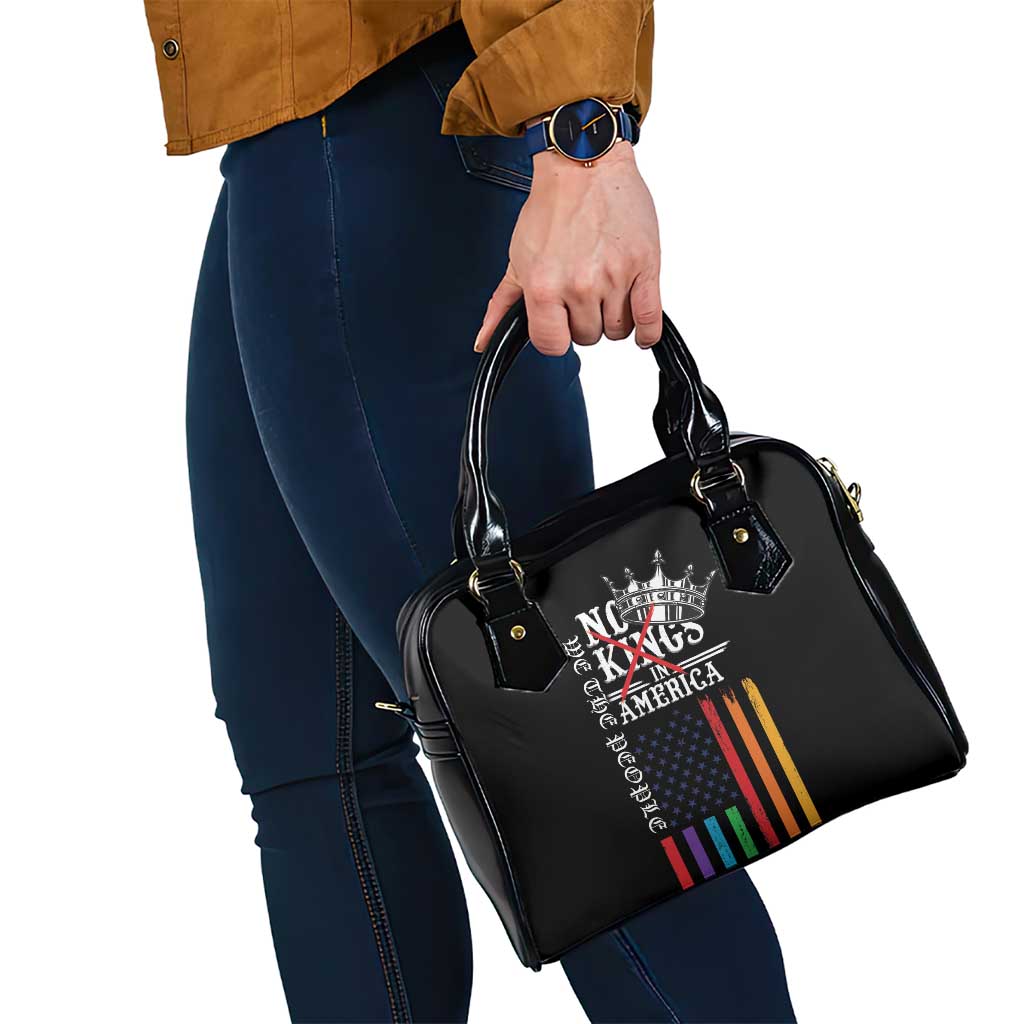 No Kings In America LGBT Shoulder Handbag We the People Say No LT18