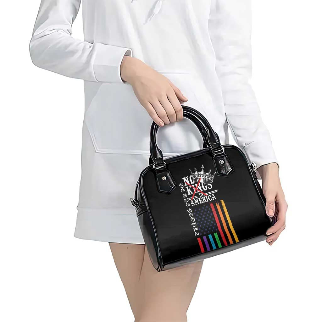 No Kings In America LGBT Shoulder Handbag We the People Say No LT18