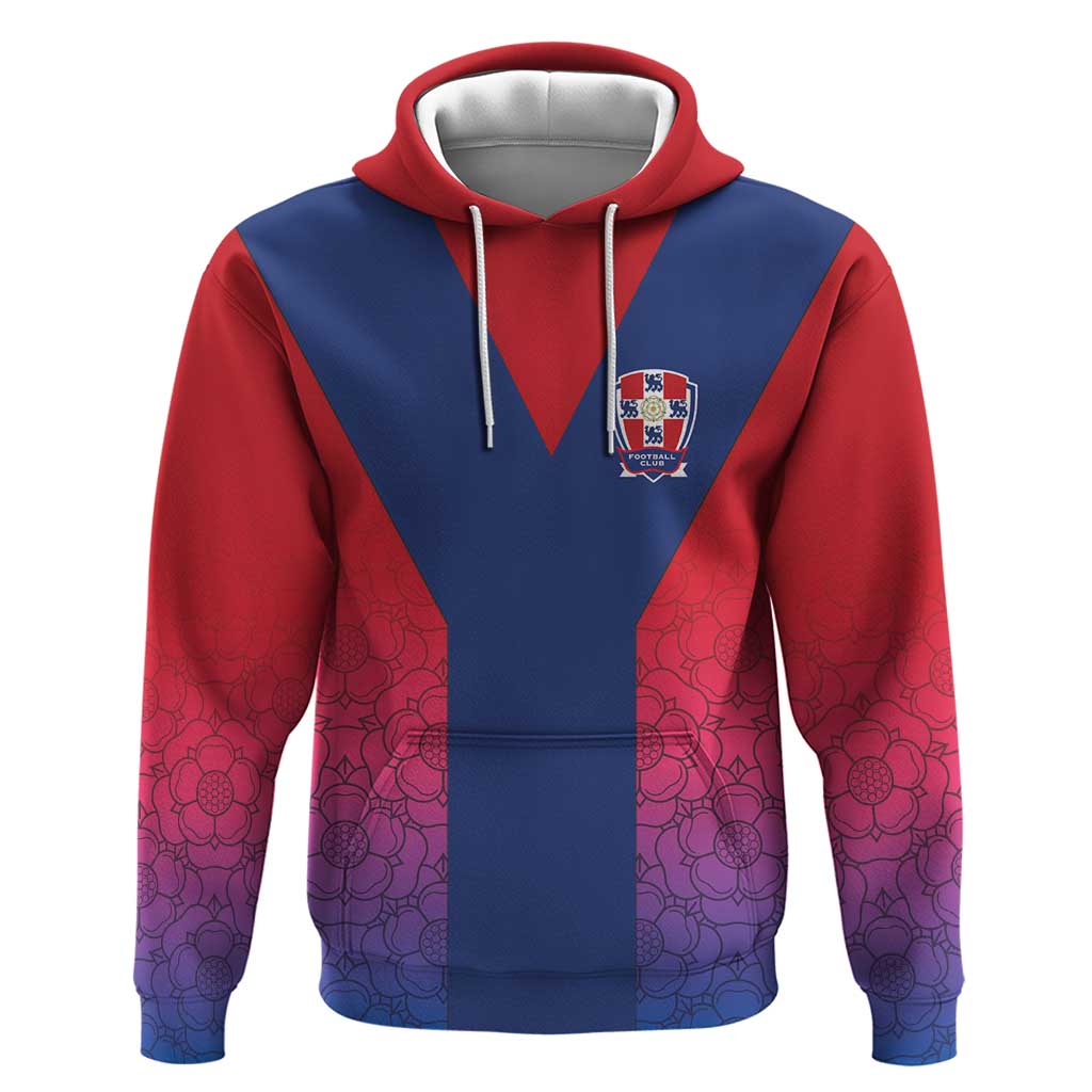 Custom York Heritage Minstrel Hoodie White Rose of York Patterns LT18