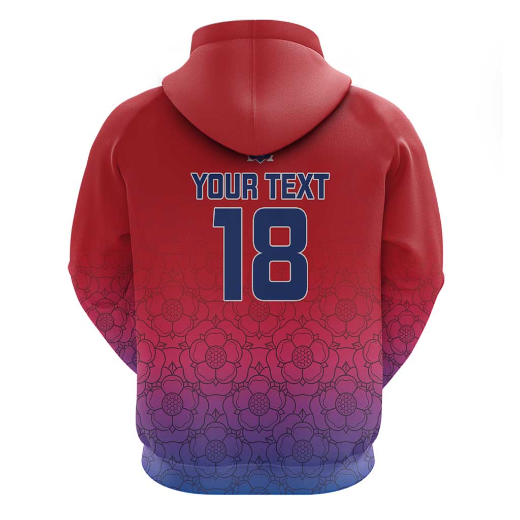 Custom York Heritage Minstrel Hoodie White Rose of York Patterns LT18