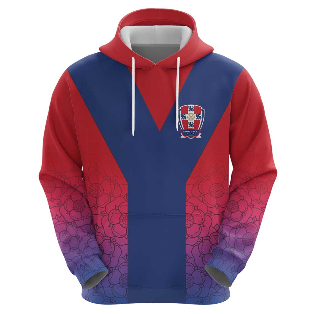 Custom York Heritage Minstrel Hoodie White Rose of York Patterns LT18