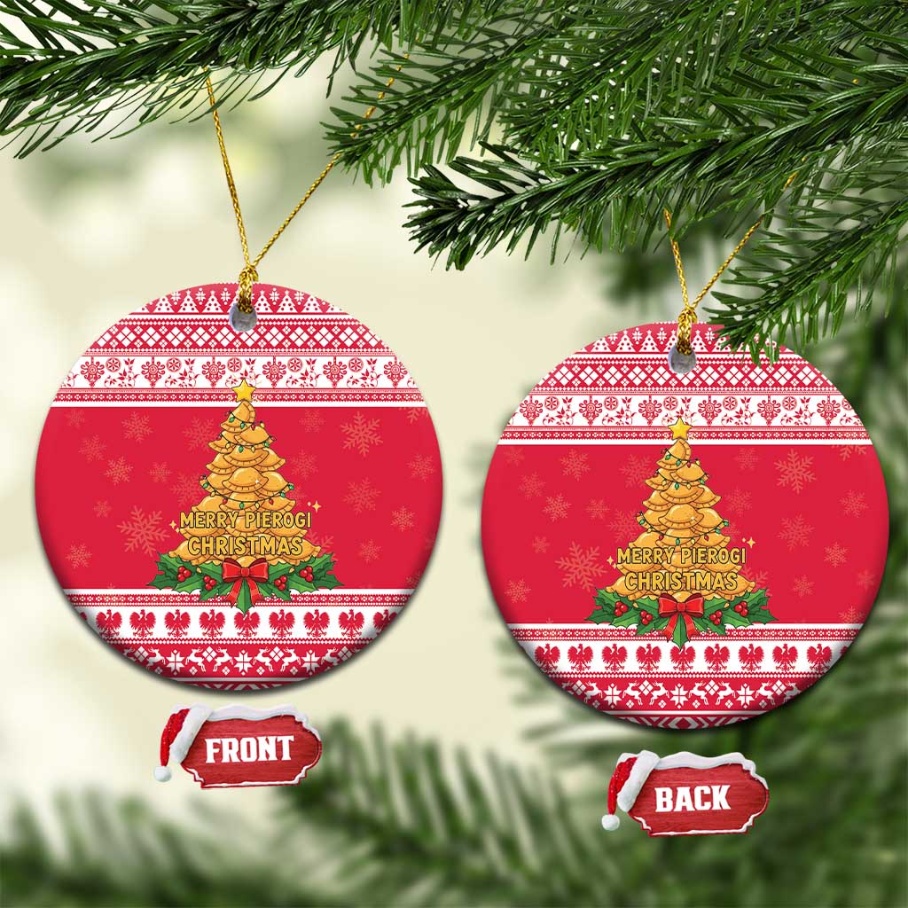 Poland Christmas Ceramic Ornament Oh Pierogi Tree LT18
