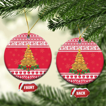 Poland Christmas Ceramic Ornament Oh Pierogi Tree LT18