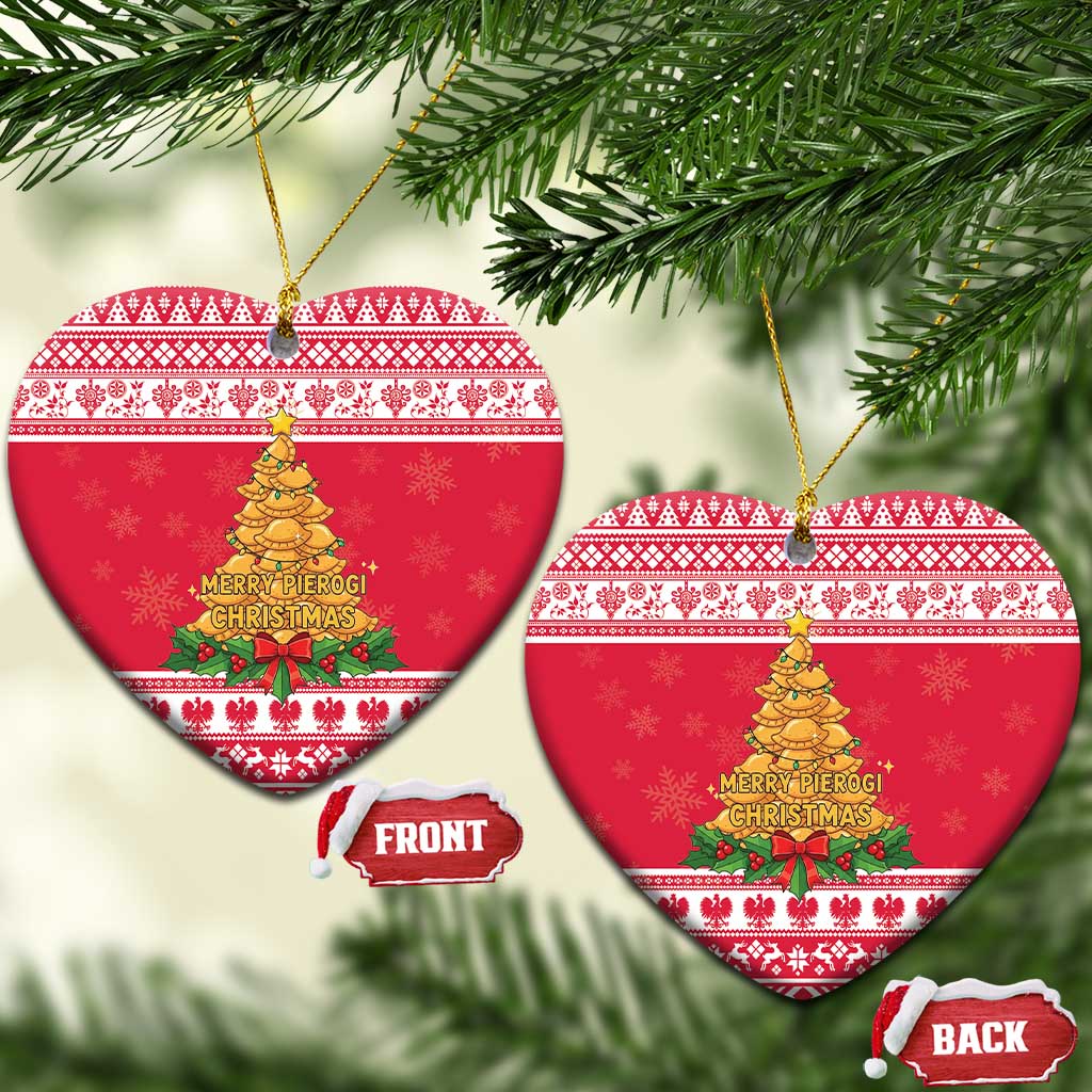Poland Christmas Ceramic Ornament Oh Pierogi Tree LT18