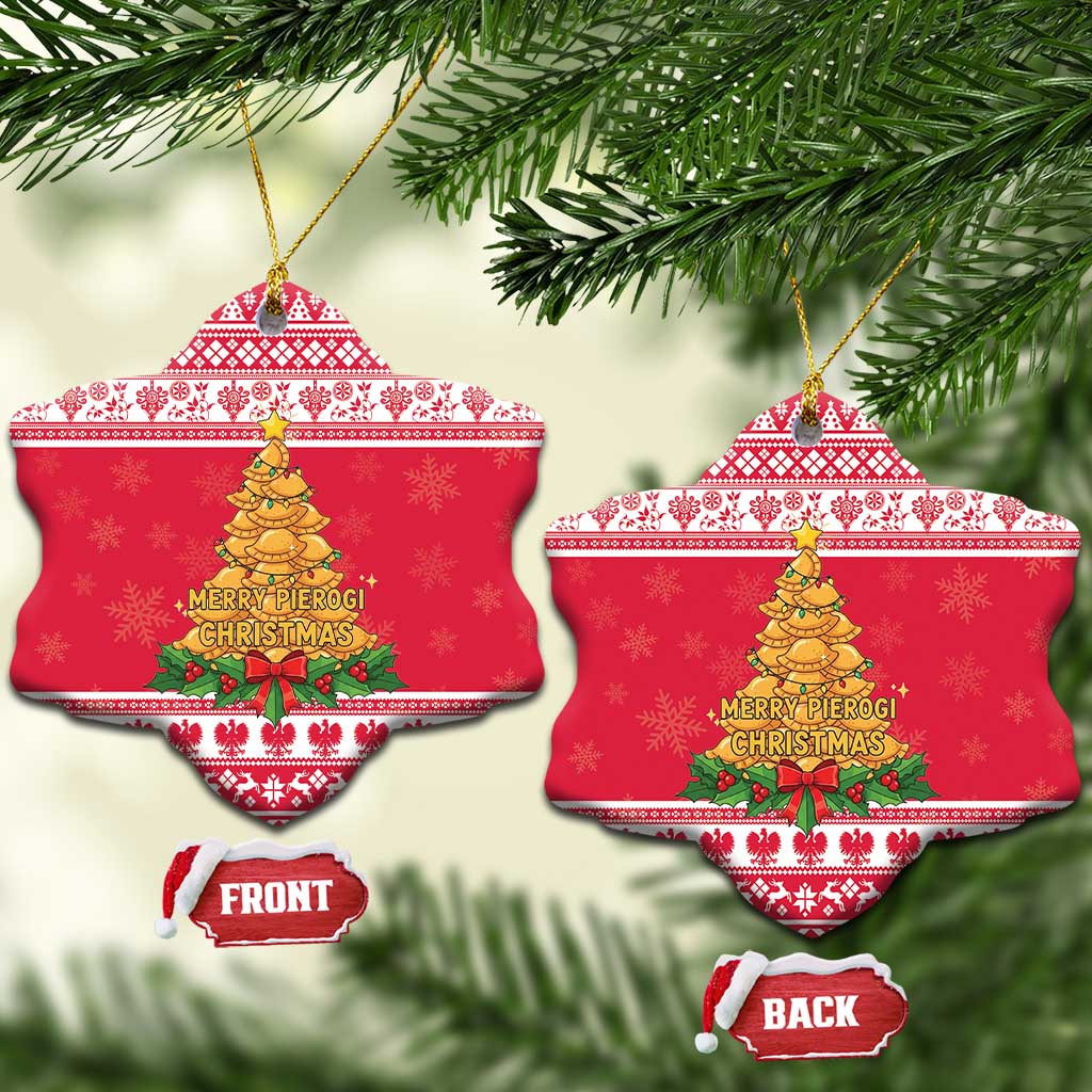 Poland Christmas Ceramic Ornament Oh Pierogi Tree LT18