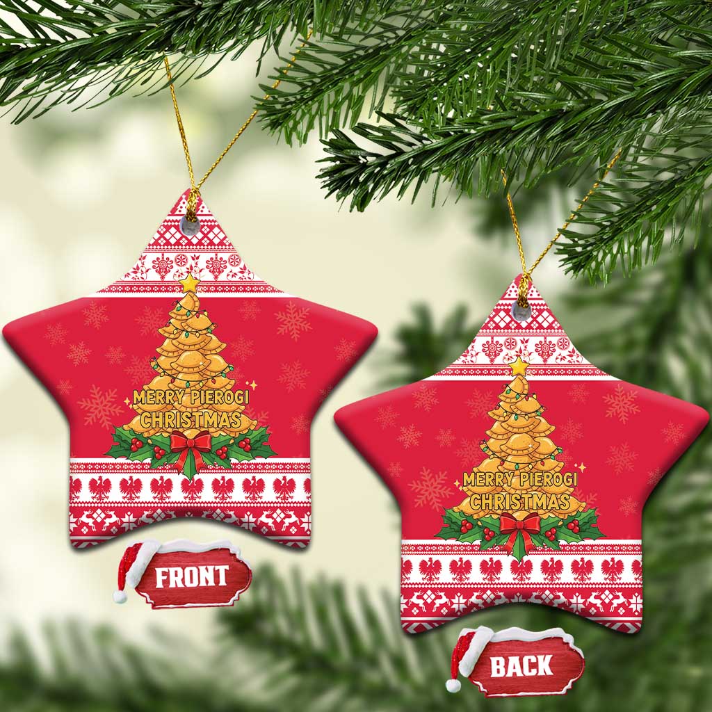 Poland Christmas Ceramic Ornament Oh Pierogi Tree LT18