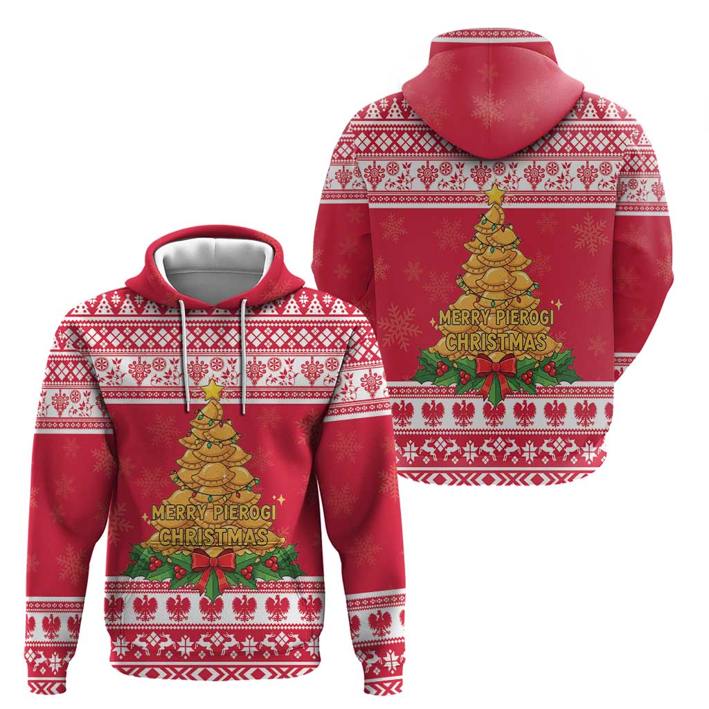 Poland Christmas Hoodie Oh Pierogi Tree LT18