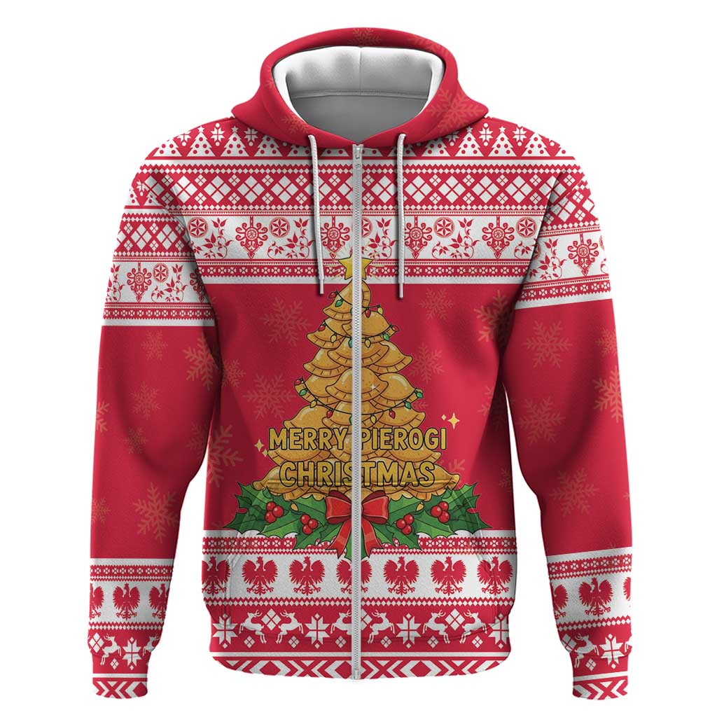 Poland Christmas Hoodie Oh Pierogi Tree LT18