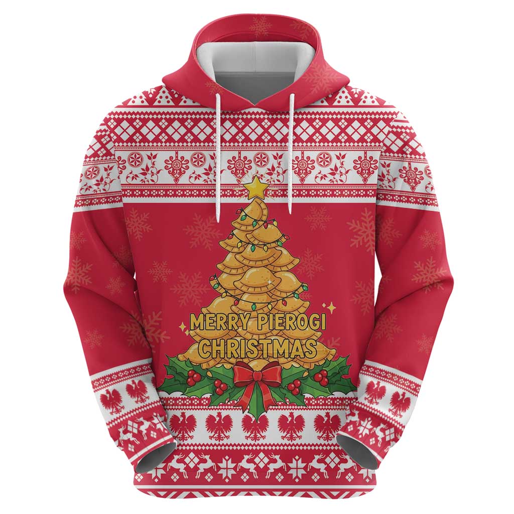Poland Christmas Hoodie Oh Pierogi Tree LT18
