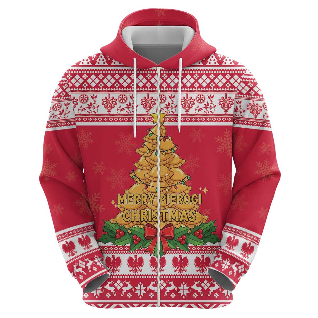 Poland Christmas Hoodie Oh Pierogi Tree LT18