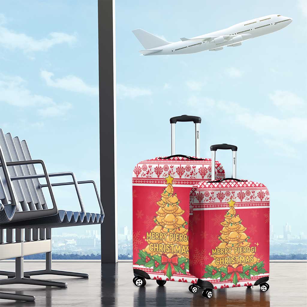 Poland Christmas Luggage Cover Oh Pierogi Tree LT18