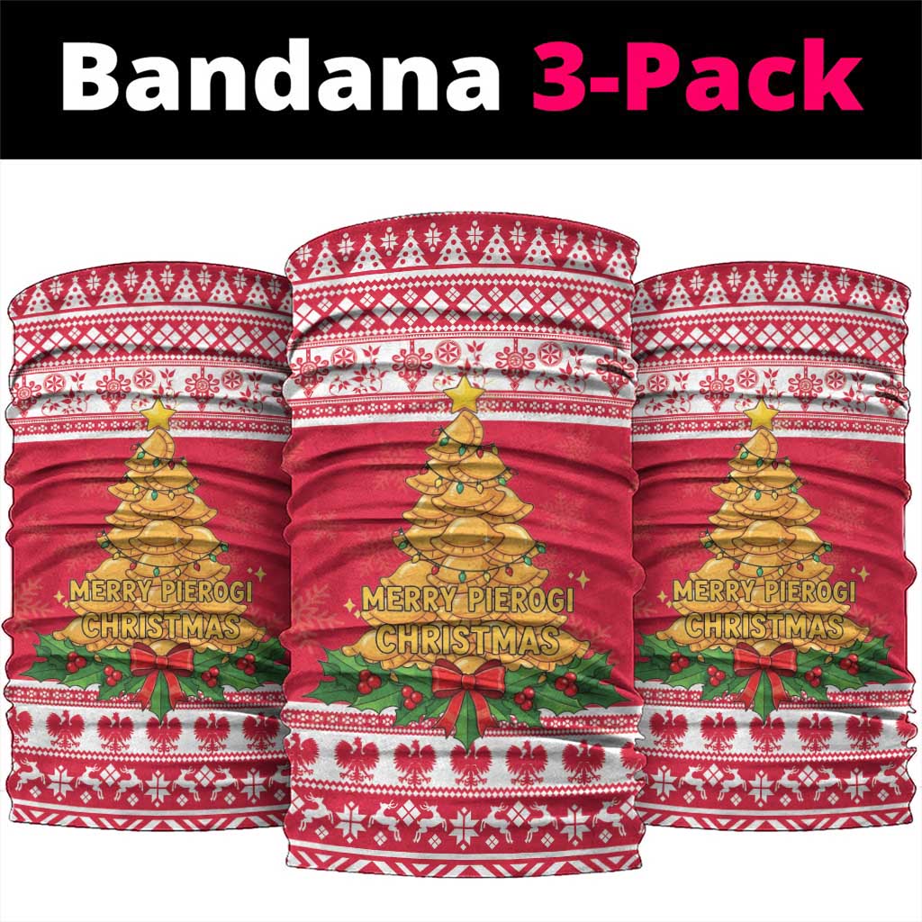 Poland Christmas Neck Gaiter Oh Pierogi Tree LT18