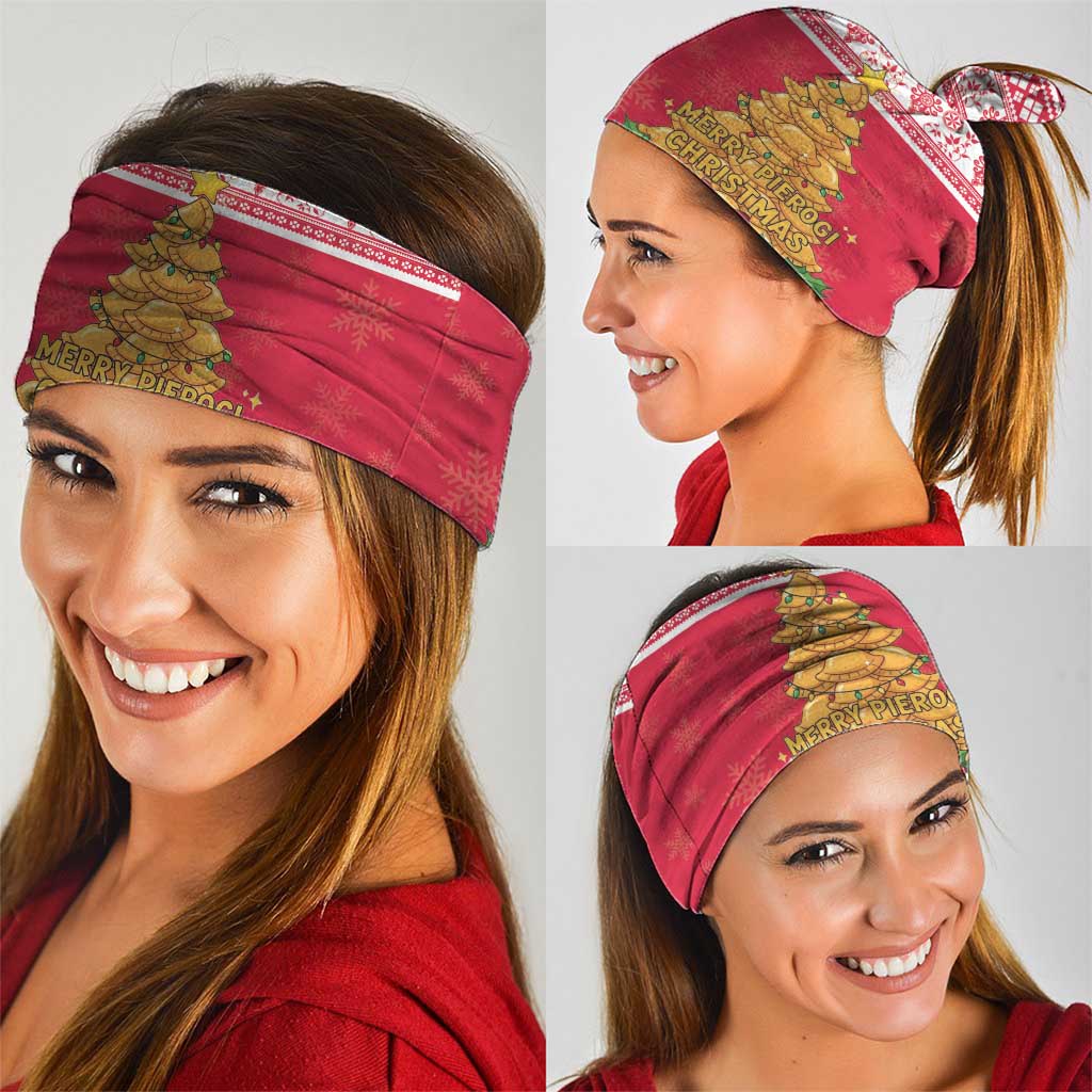 Poland Christmas Neck Gaiter Oh Pierogi Tree LT18
