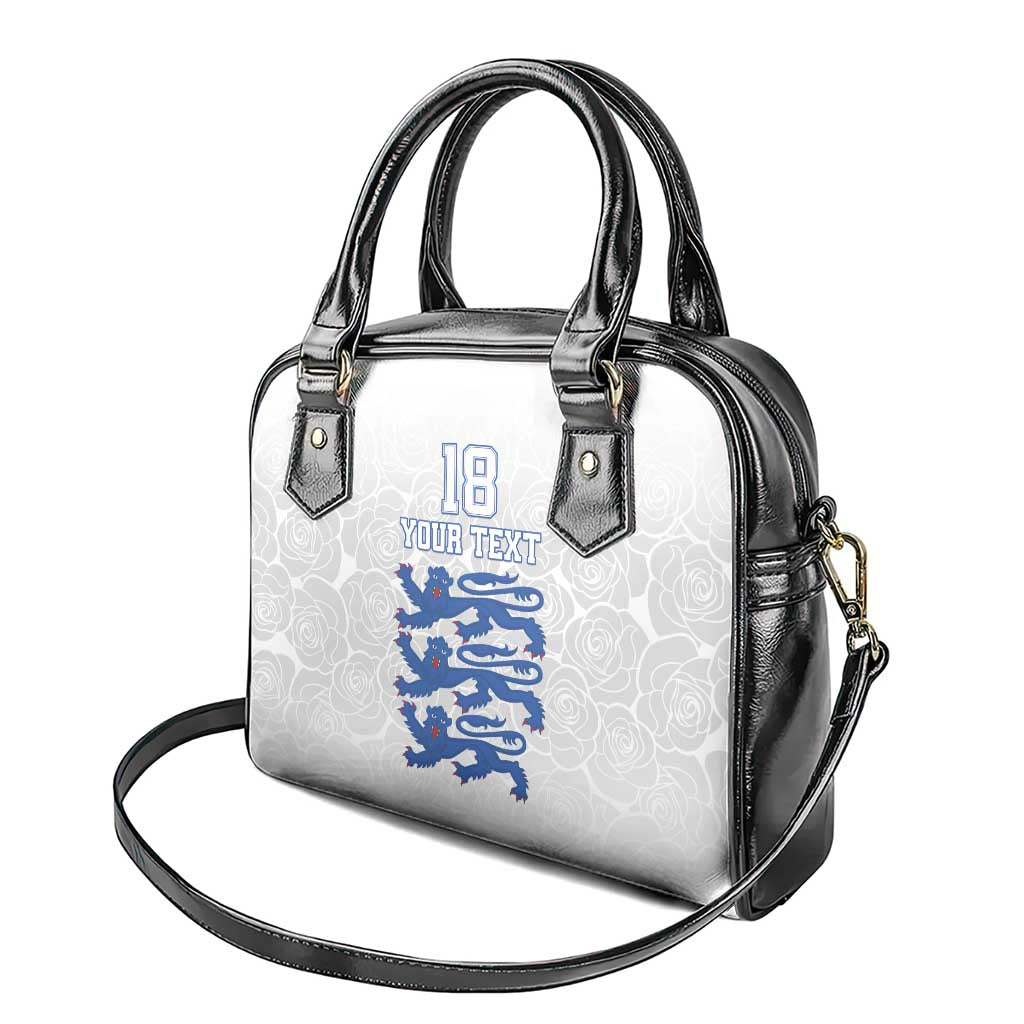 Custom England Fooball Shoulder Handbag The Three Lions Blue Version LT18
