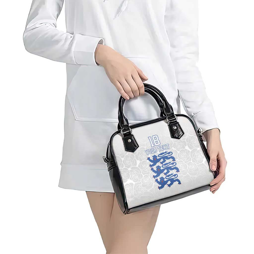 Custom England Fooball Shoulder Handbag The Three Lions Blue Version LT18