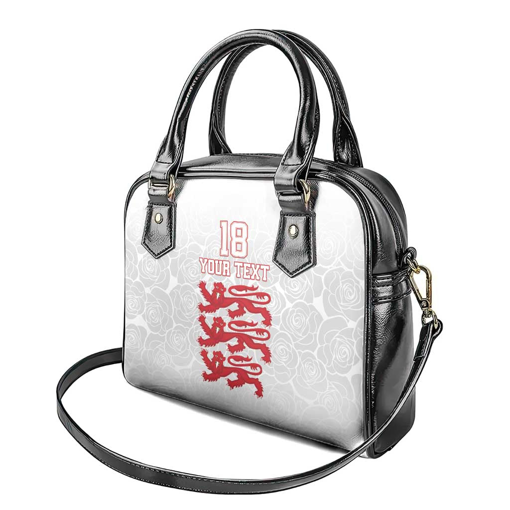 Custom England Fooball Shoulder Handbag The Three Lions Red Version LT18