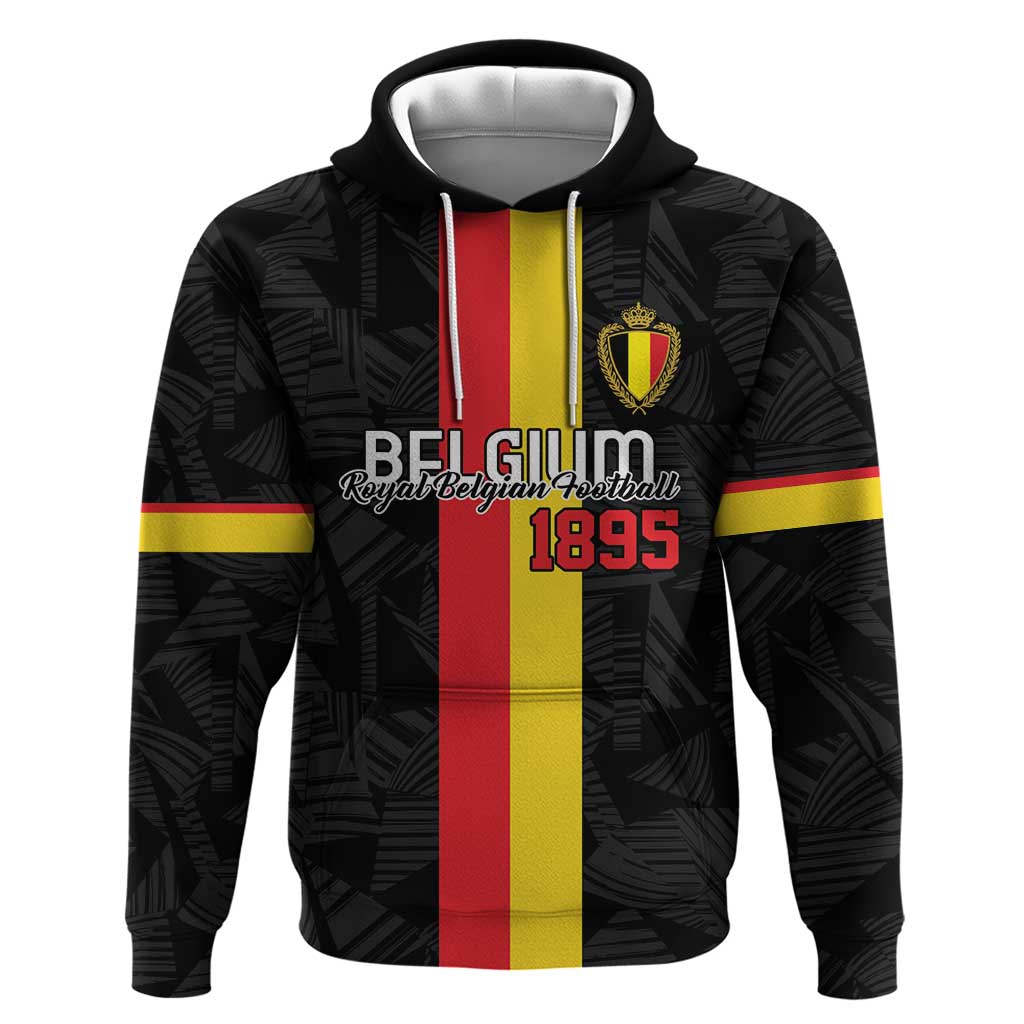 Custom Belgium Football Hoodie De Rode Duivels LT18