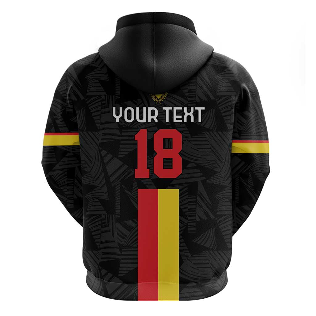 Custom Belgium Football Hoodie De Rode Duivels LT18