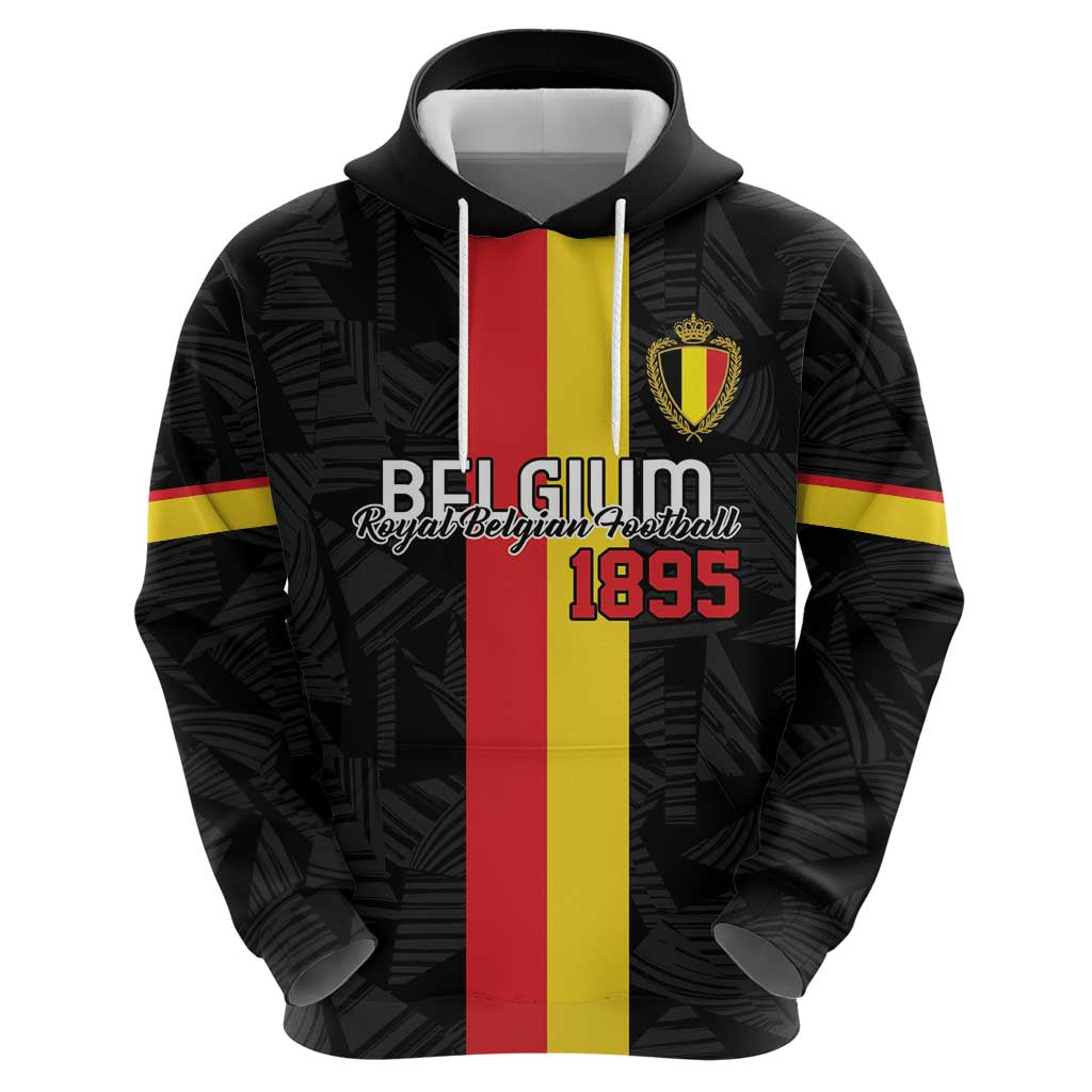 Custom Belgium Football Hoodie De Rode Duivels LT18
