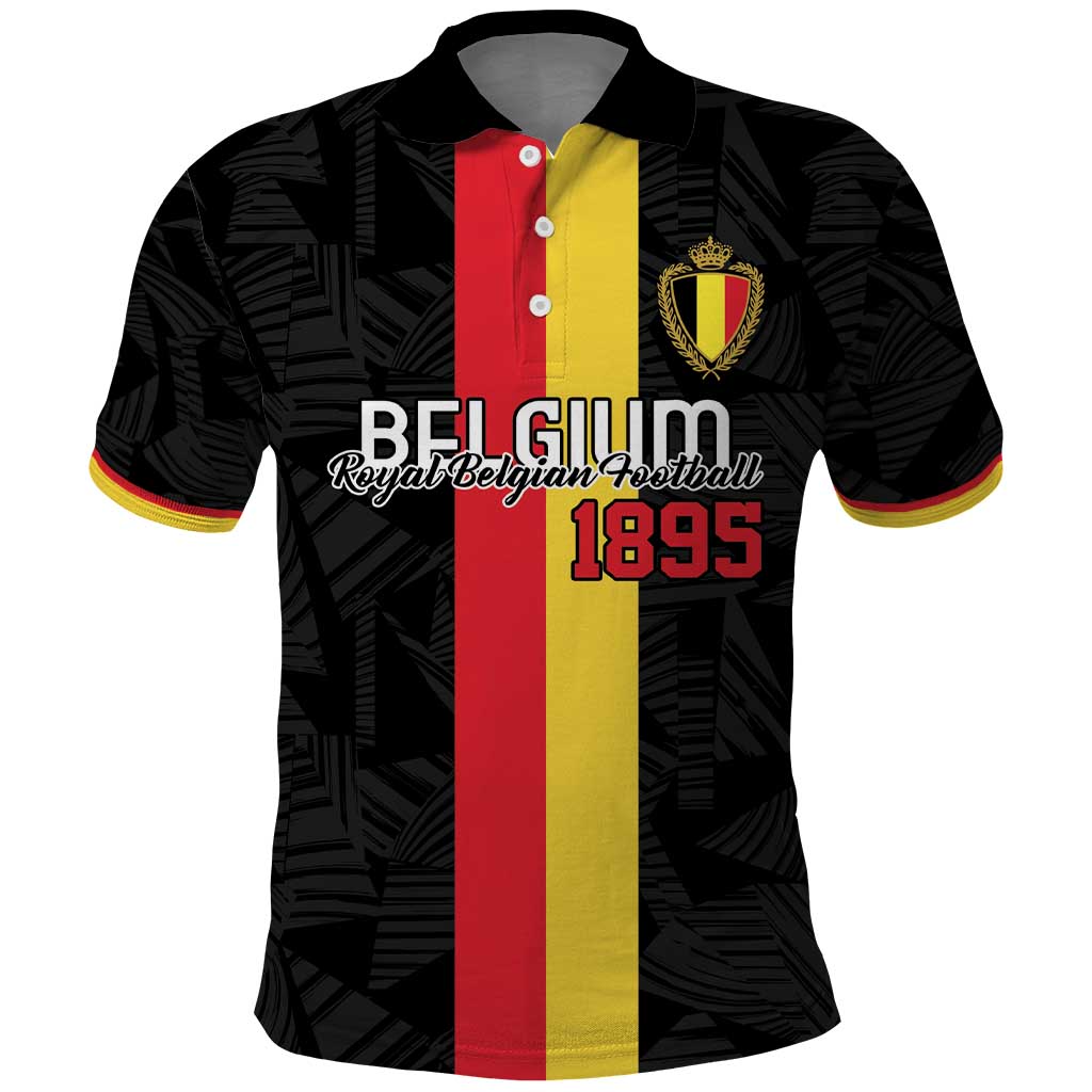 Custom Belgium Football Polo Shirt De Rode Duivels LT18