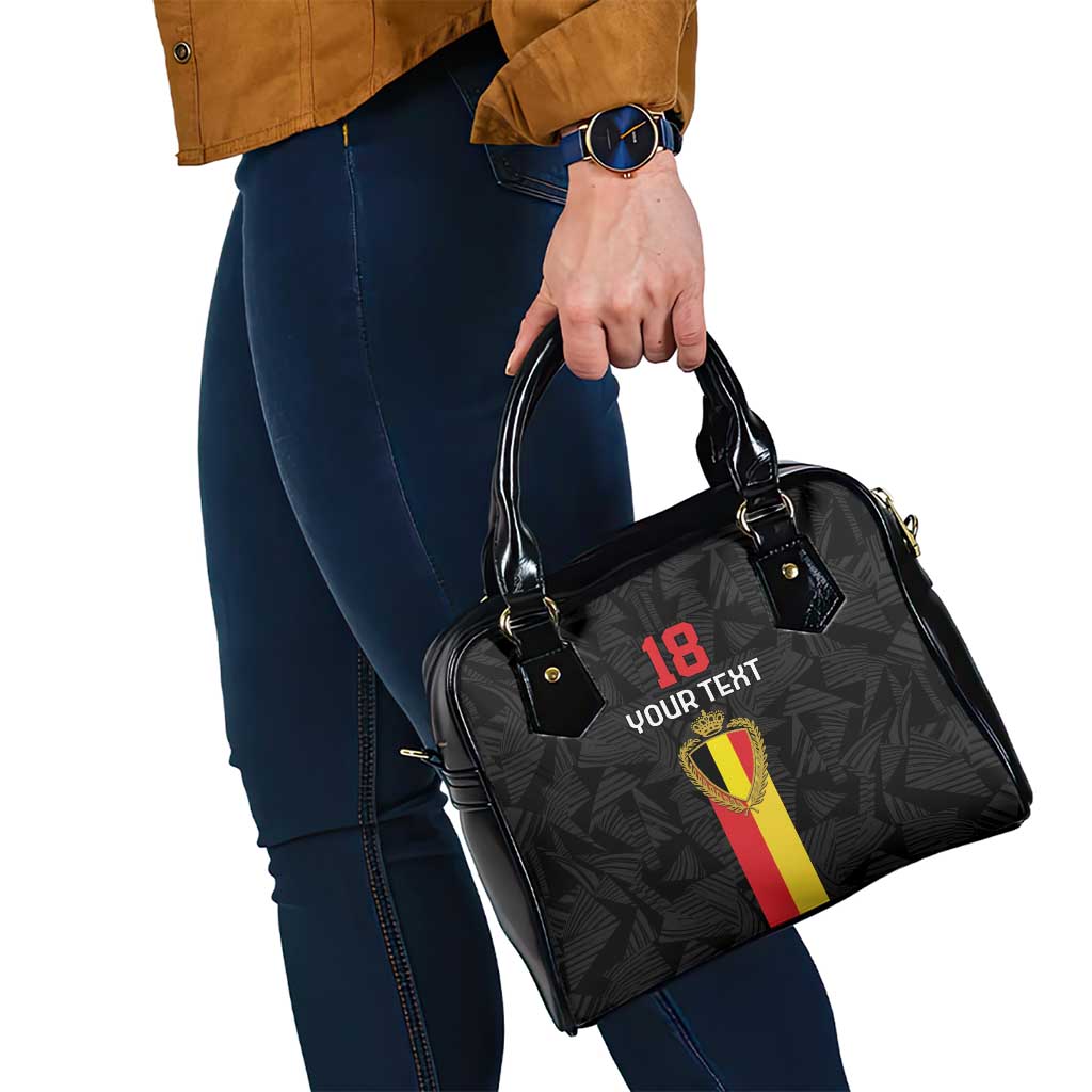 Custom Belgium Football Shoulder Handbag De Rode Duivels LT18