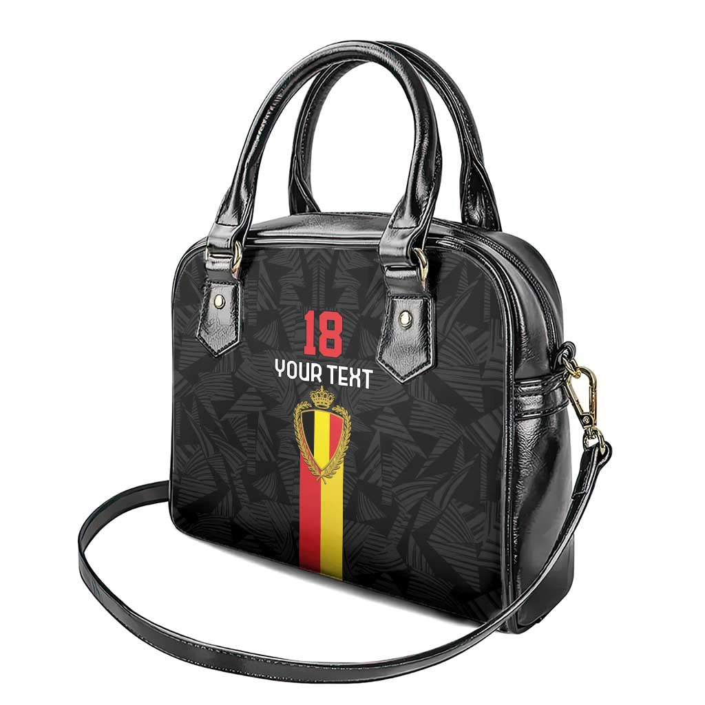 Custom Belgium Football Shoulder Handbag De Rode Duivels LT18