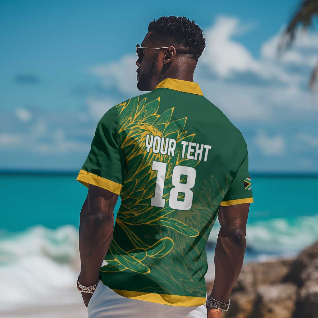 Rugby South Africa Champion Custom Hawaiian Shirt Springboks Mascot LT18