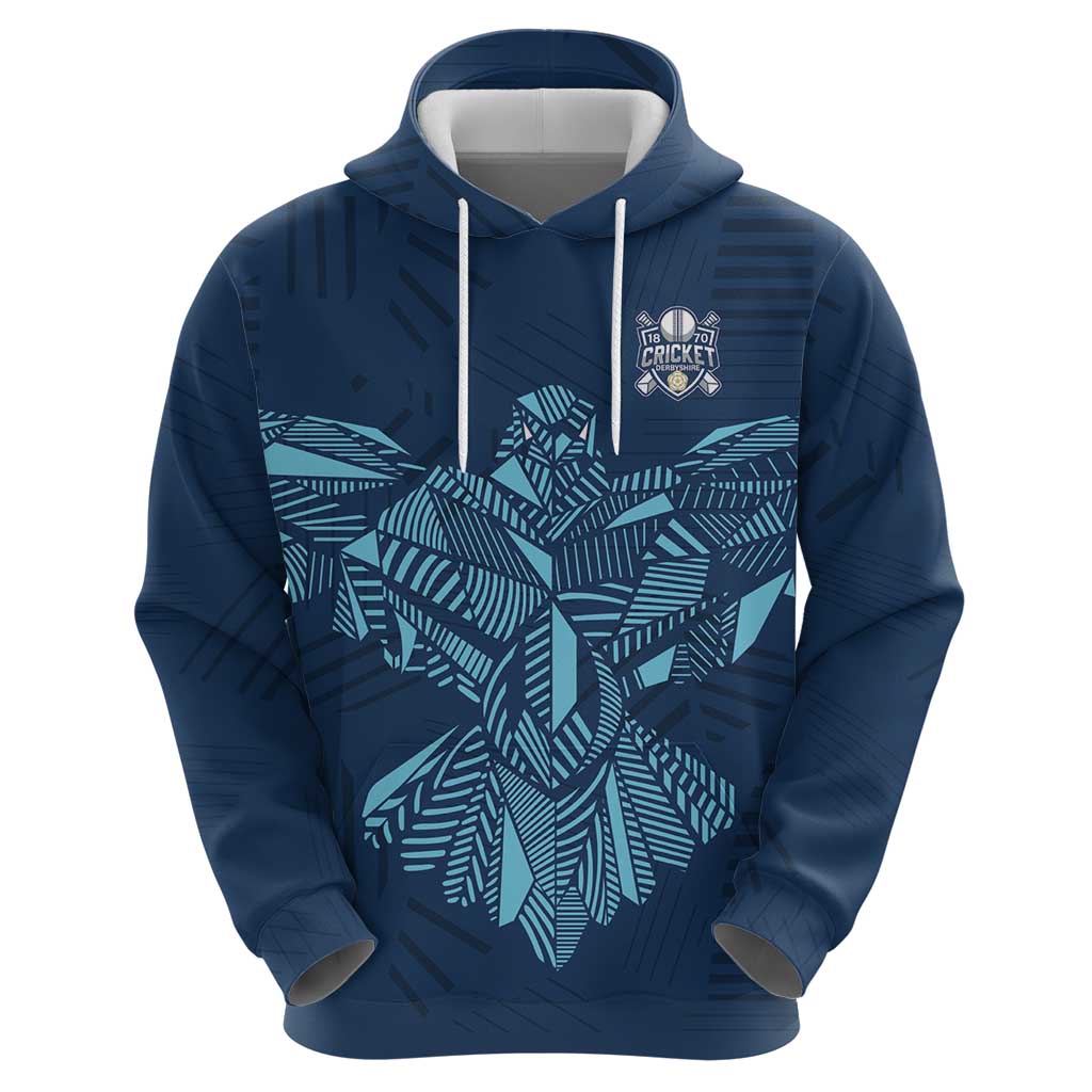 Custom Derbyshire Cricket Spirit Hoodie Derbyshire Falcons Sporty Style LT18