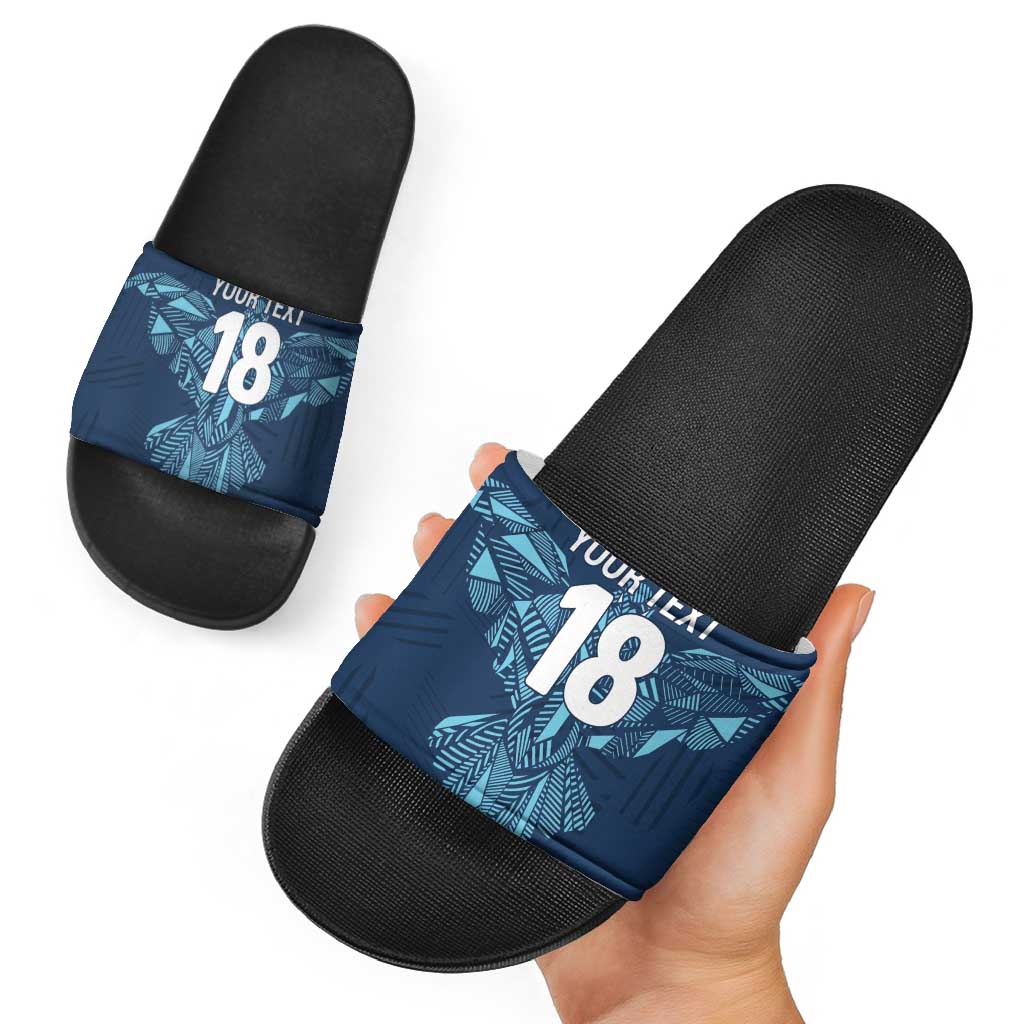 Custom Derbyshire Cricket Spirit Slide Sandals Derbyshire Falcons Sporty Style LT18