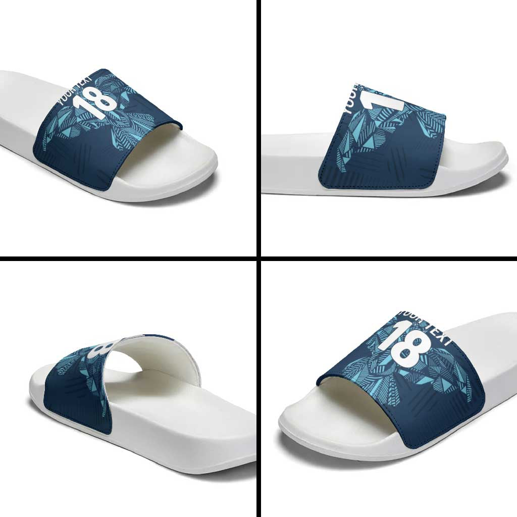 Custom Derbyshire Cricket Spirit Slide Sandals Derbyshire Falcons Sporty Style LT18