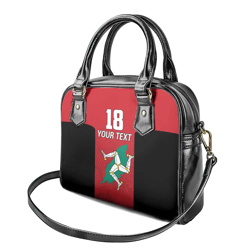 Custom Isle of Man Cricket Shoulder Handbag Quocunque Jeceris Stabit LT18