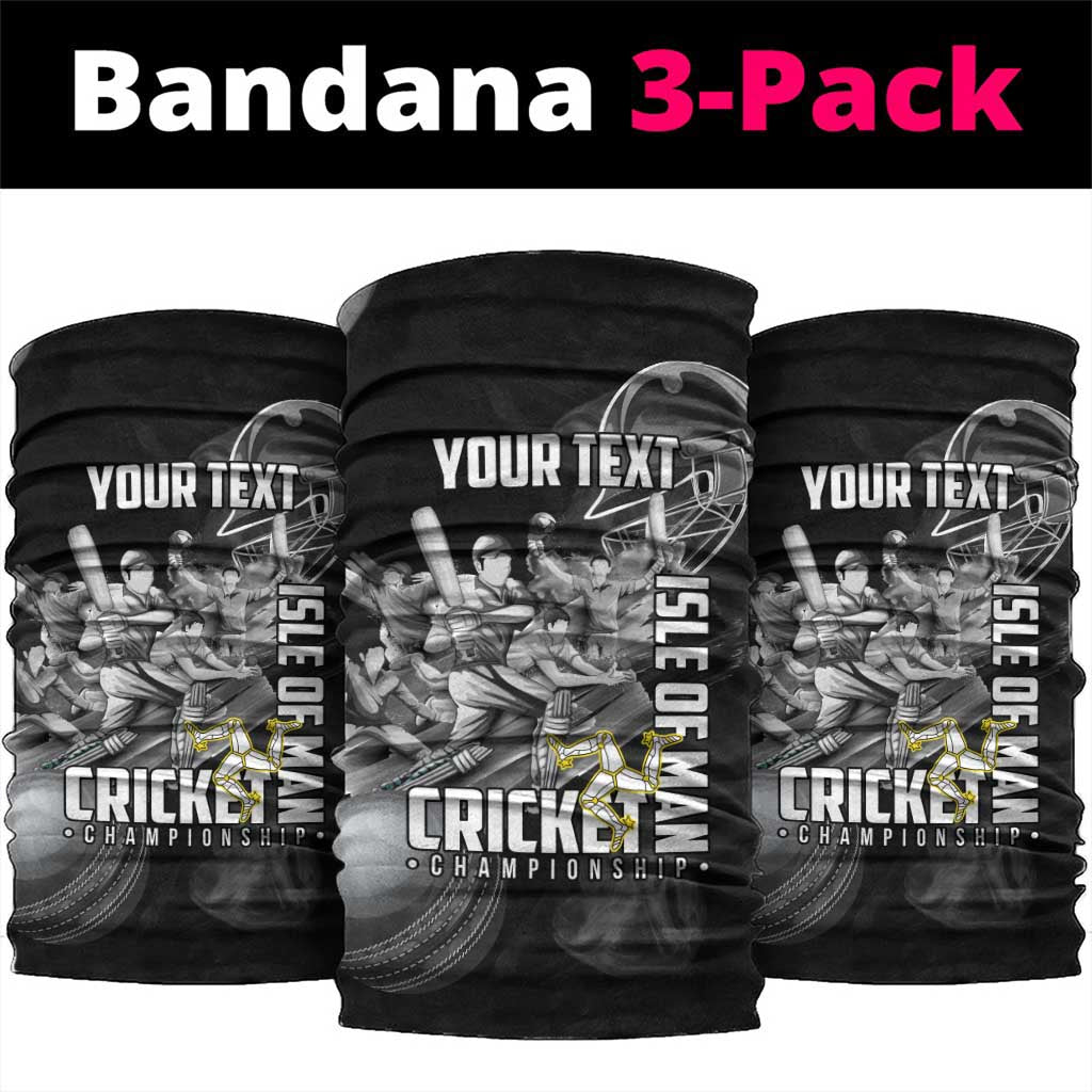 Personalized Isle of Man Cricket Neck Gaiter Go Champion LT18