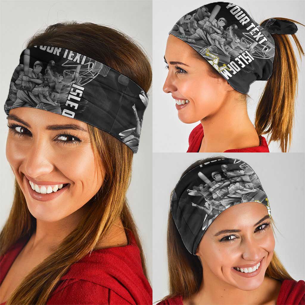 Personalized Isle of Man Cricket Neck Gaiter Go Champion LT18