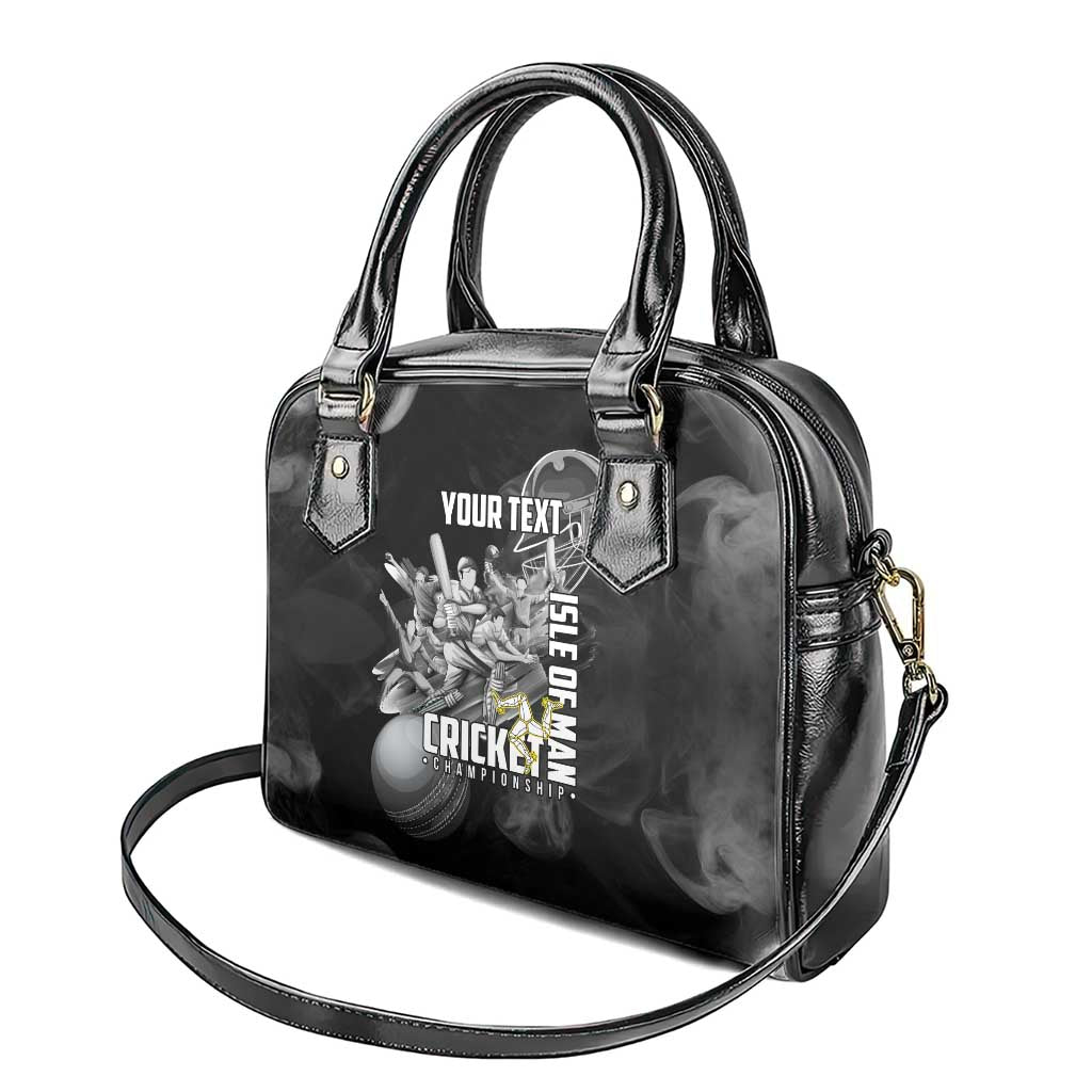 Personalized Isle of Man Cricket Shoulder Handbag Go Champion LT18