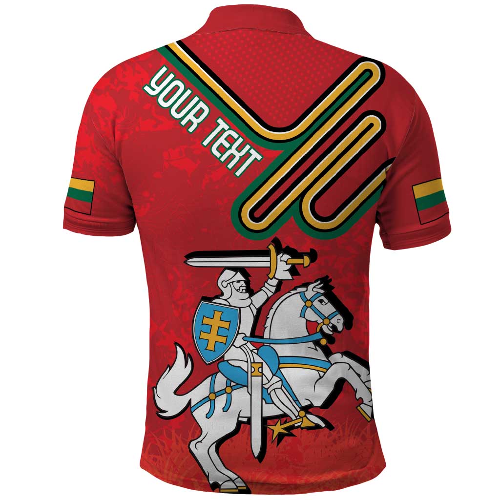 Personalized Lithuania Coat Of Arms Polo Shirt Special Version LT18