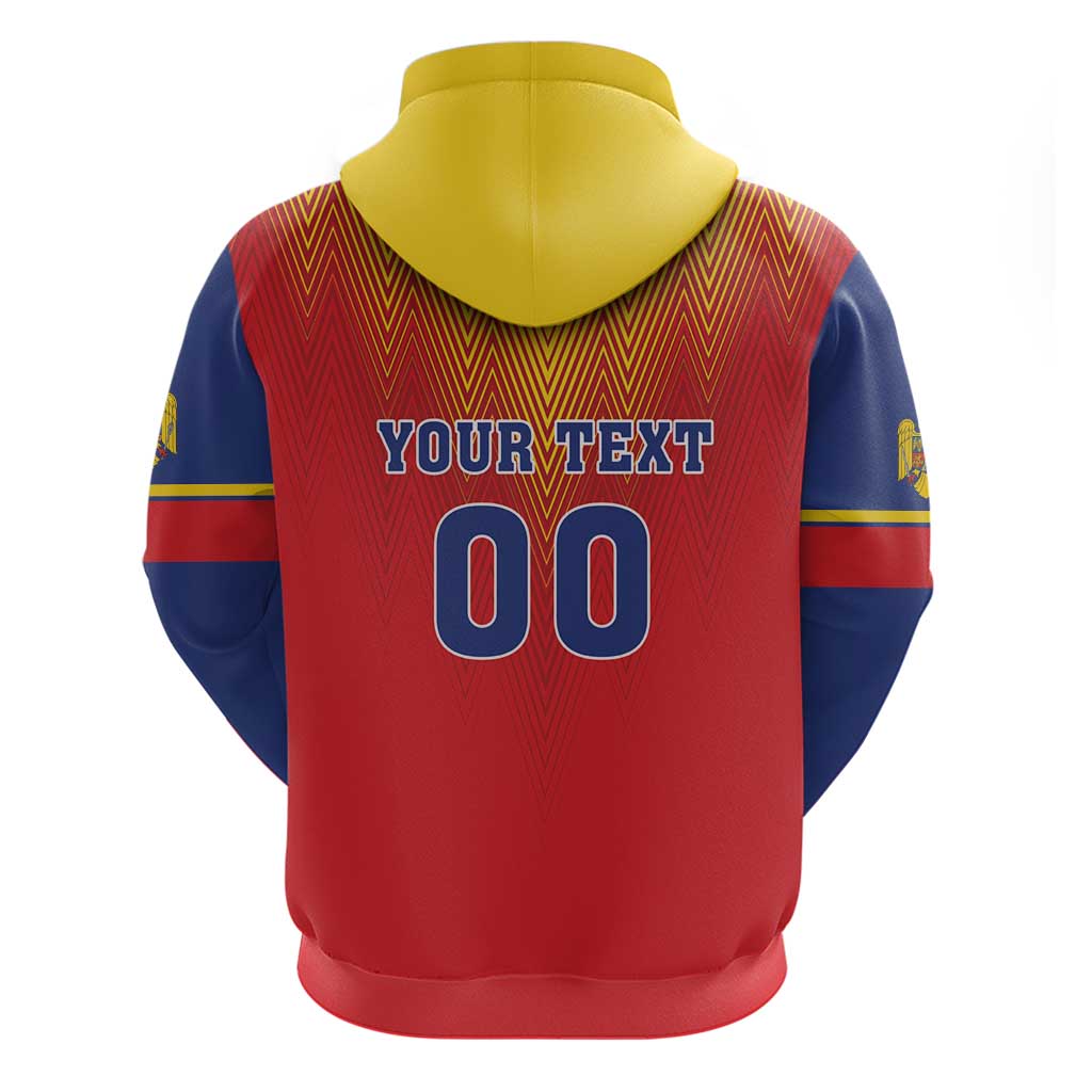 Custom Romania Volleyball Hoodie Sporty Style LT18