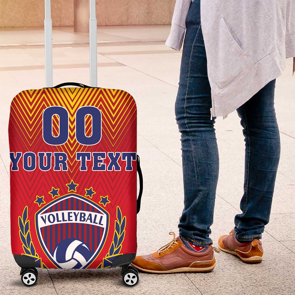 Custom Romania Volleyball Luggage Cover Sporty Style LT18