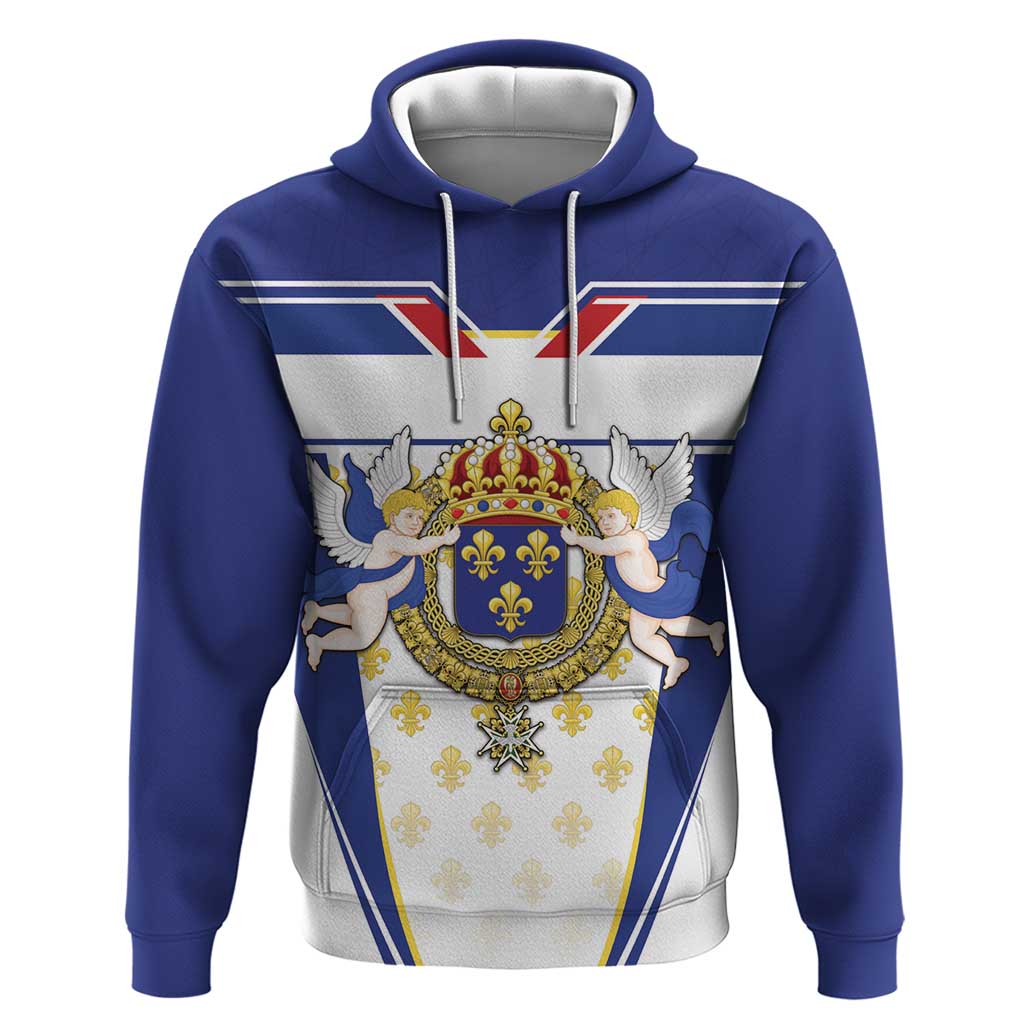 Personalized French Colonial Empire Hoodie Royal Standard of France LT18