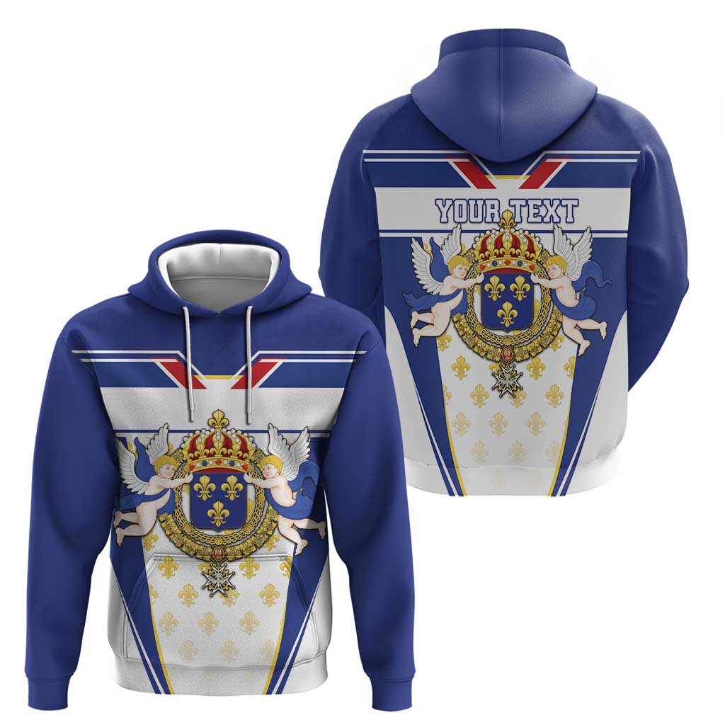 Personalized French Colonial Empire Hoodie Royal Standard of France LT18