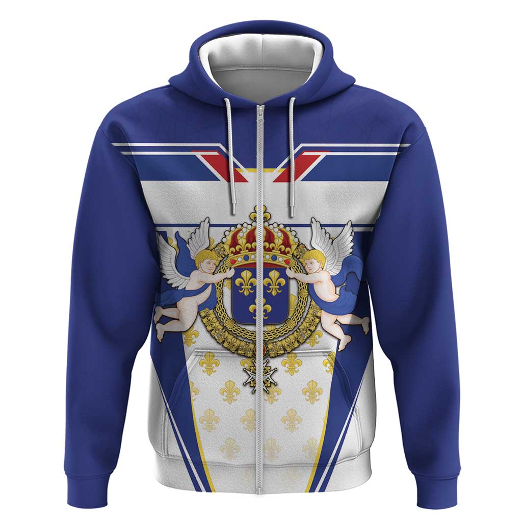 Personalized French Colonial Empire Hoodie Royal Standard of France LT18