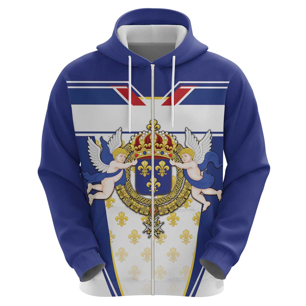 Personalized French Colonial Empire Hoodie Royal Standard of France LT18